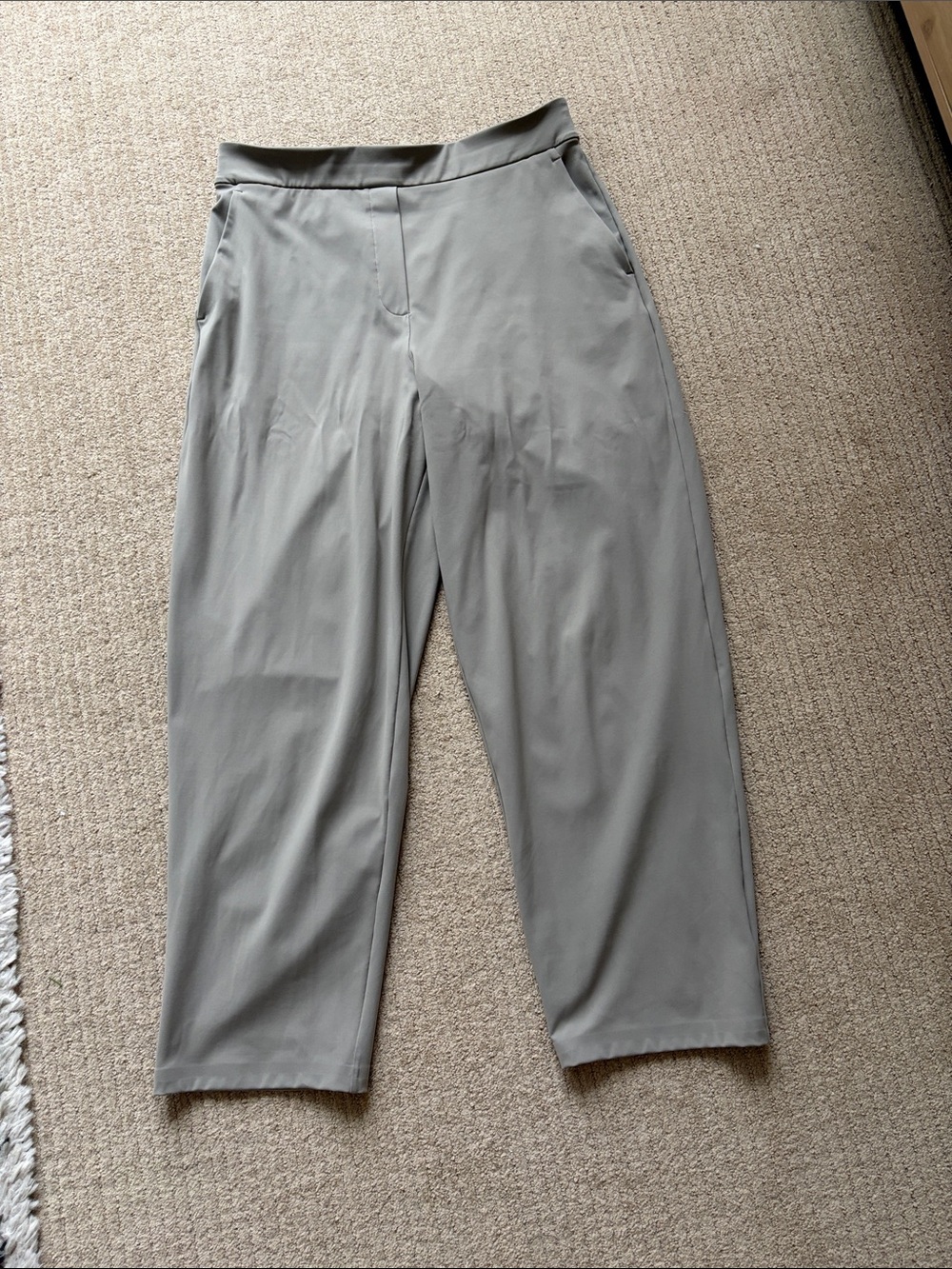Lululemon Daydrift High-Rise Tapered Pant Regular, Warm Ash Grey, size L